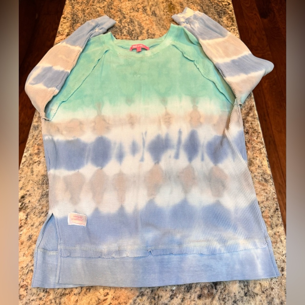 Simply, Southern tie-dye, thermal type shirt size medium - Picture 11 of 16